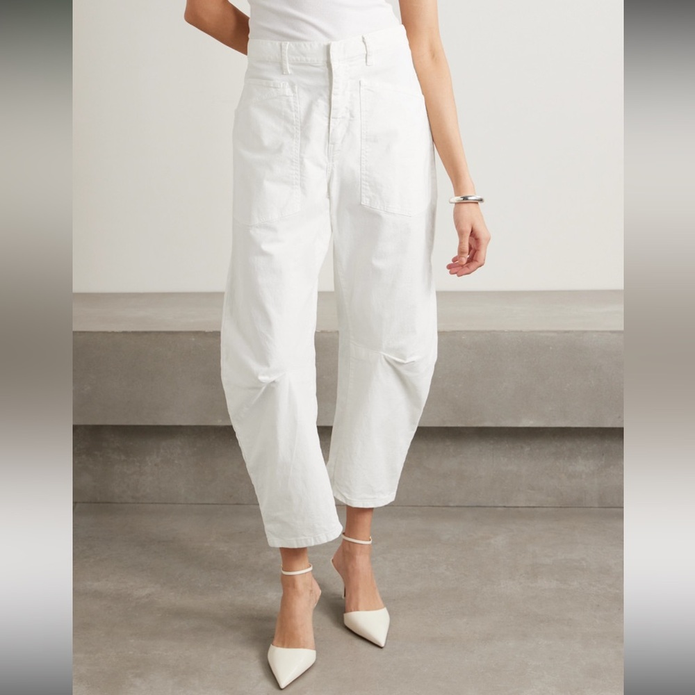 Nili Lotan Shon Pant in White